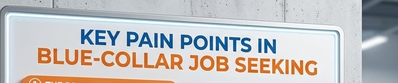 Top 5 pain points blue-collar workers face when seeking a new job 