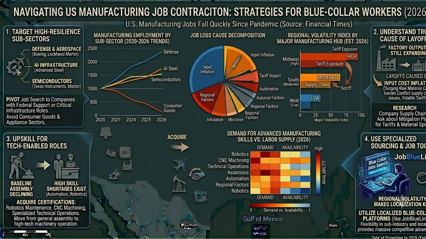 US Manufacturing Job Disappearing- How to Prepare