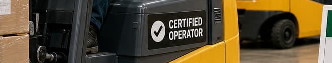 Forklift Operator Certification in the USA: A Complete Guide + Key State Differences (CA, TX, GA, NY, PA)